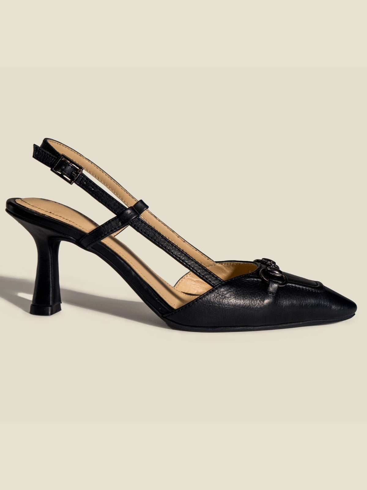 Ophelia Leather Heels