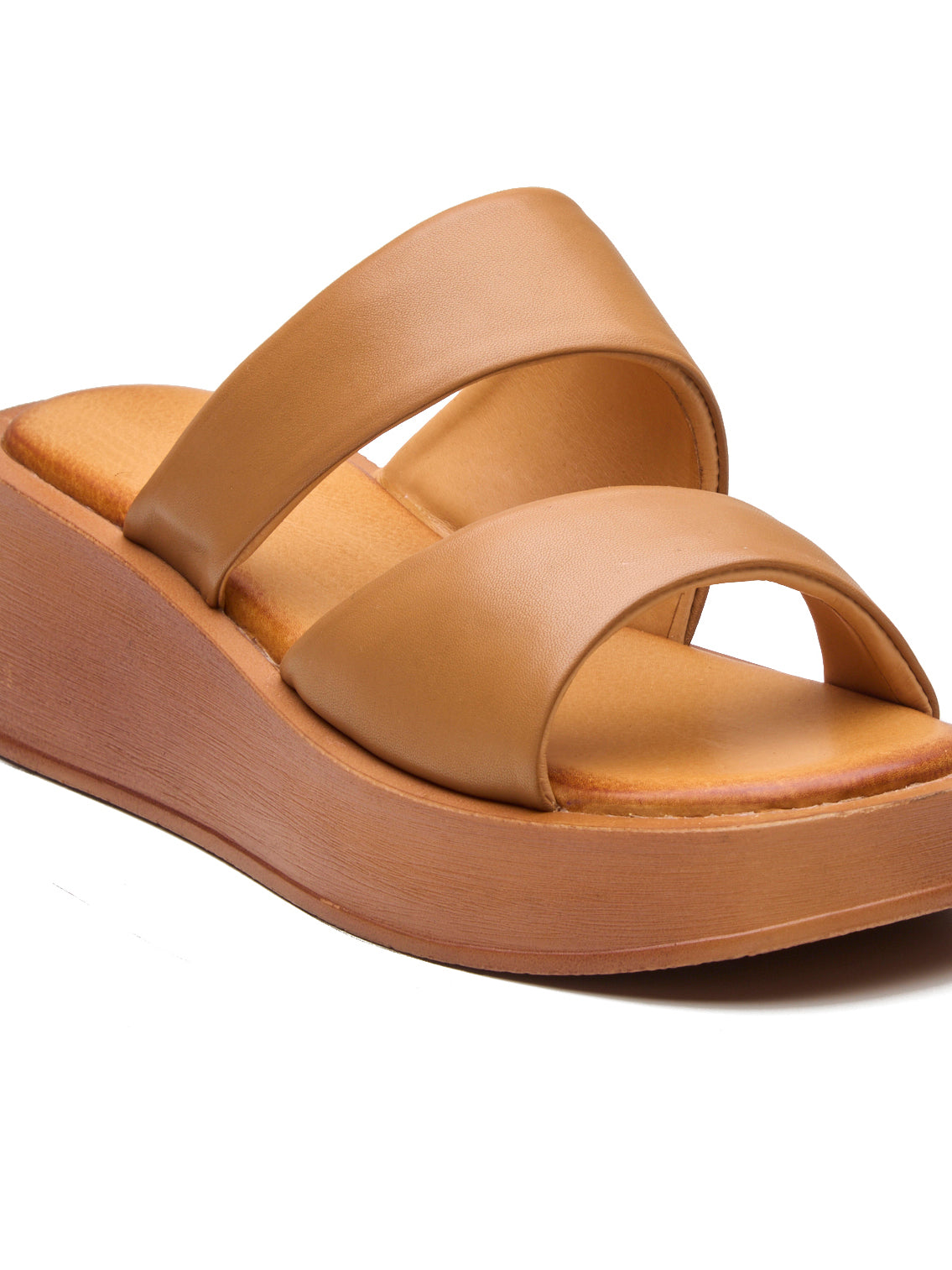 Mars Leather Flatforms