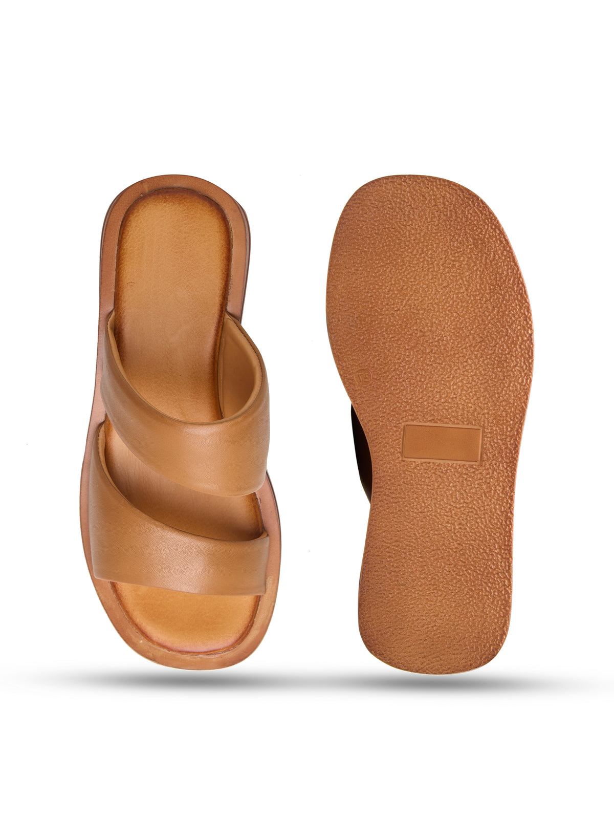 Mars Leather Flatforms