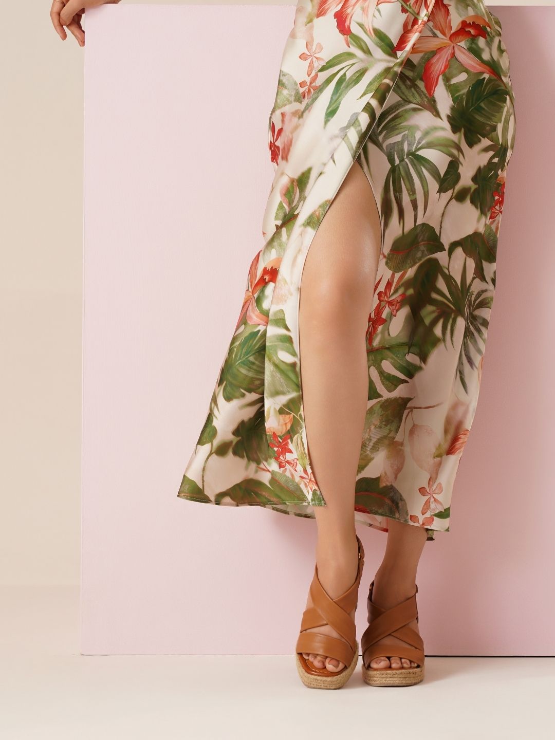 Amnesia Leather Wedge
