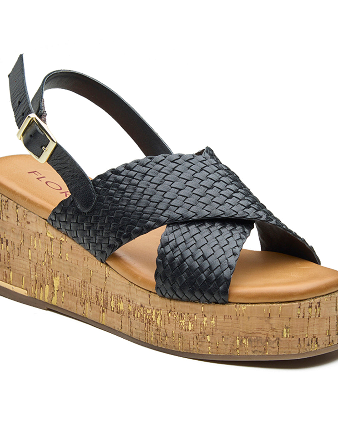 Kyoto Leather Wedge