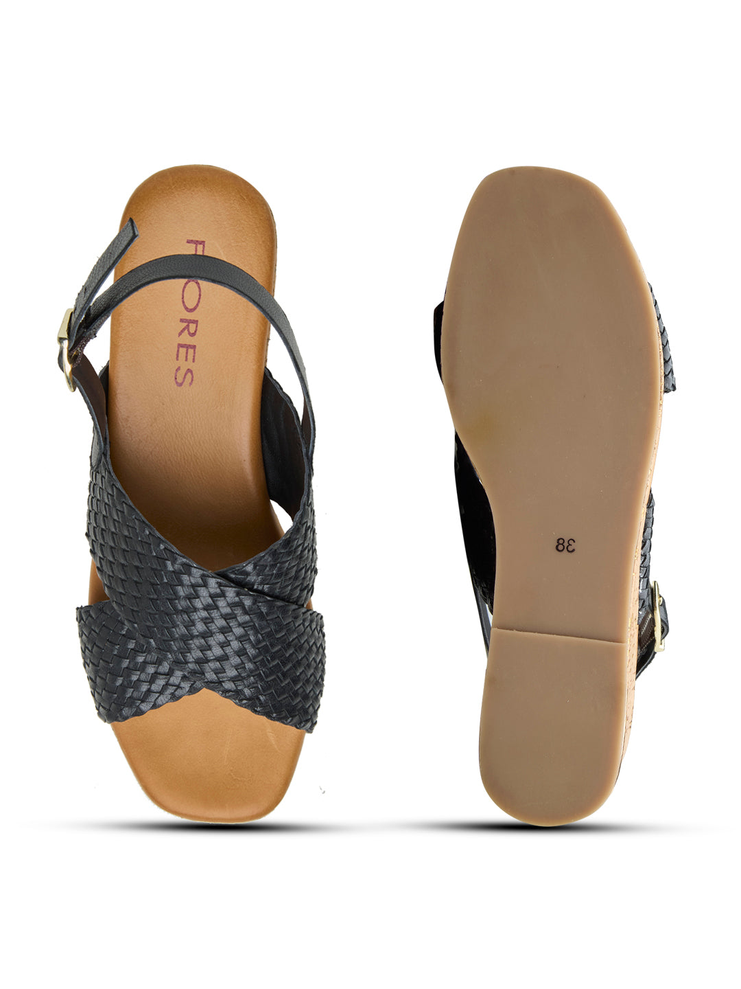 Kyoto Leather Wedge