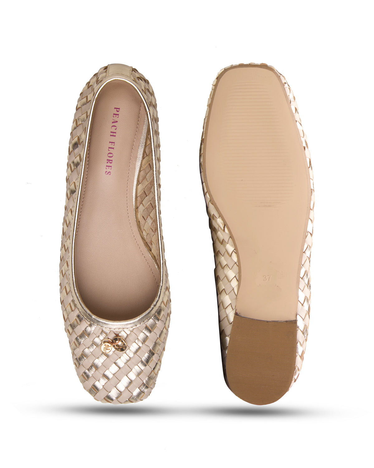 Florelle Leather Flats