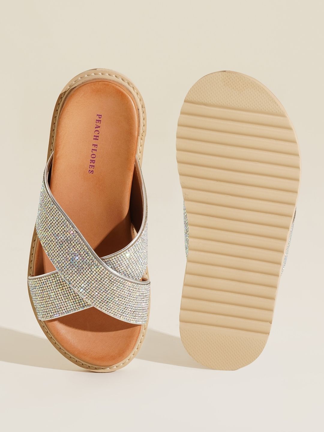 Taylor Leather Slides