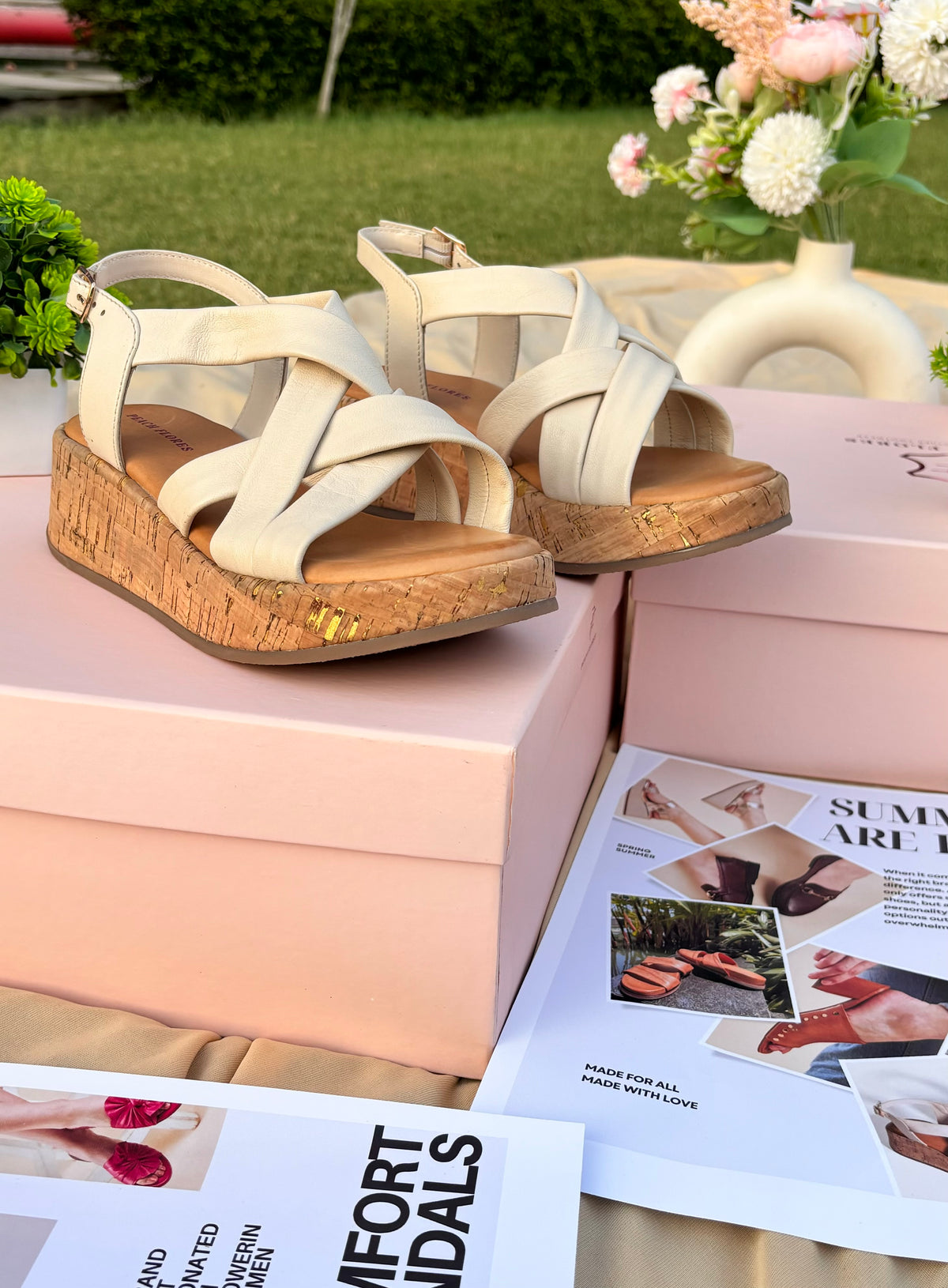 Eloise Leather Sandals