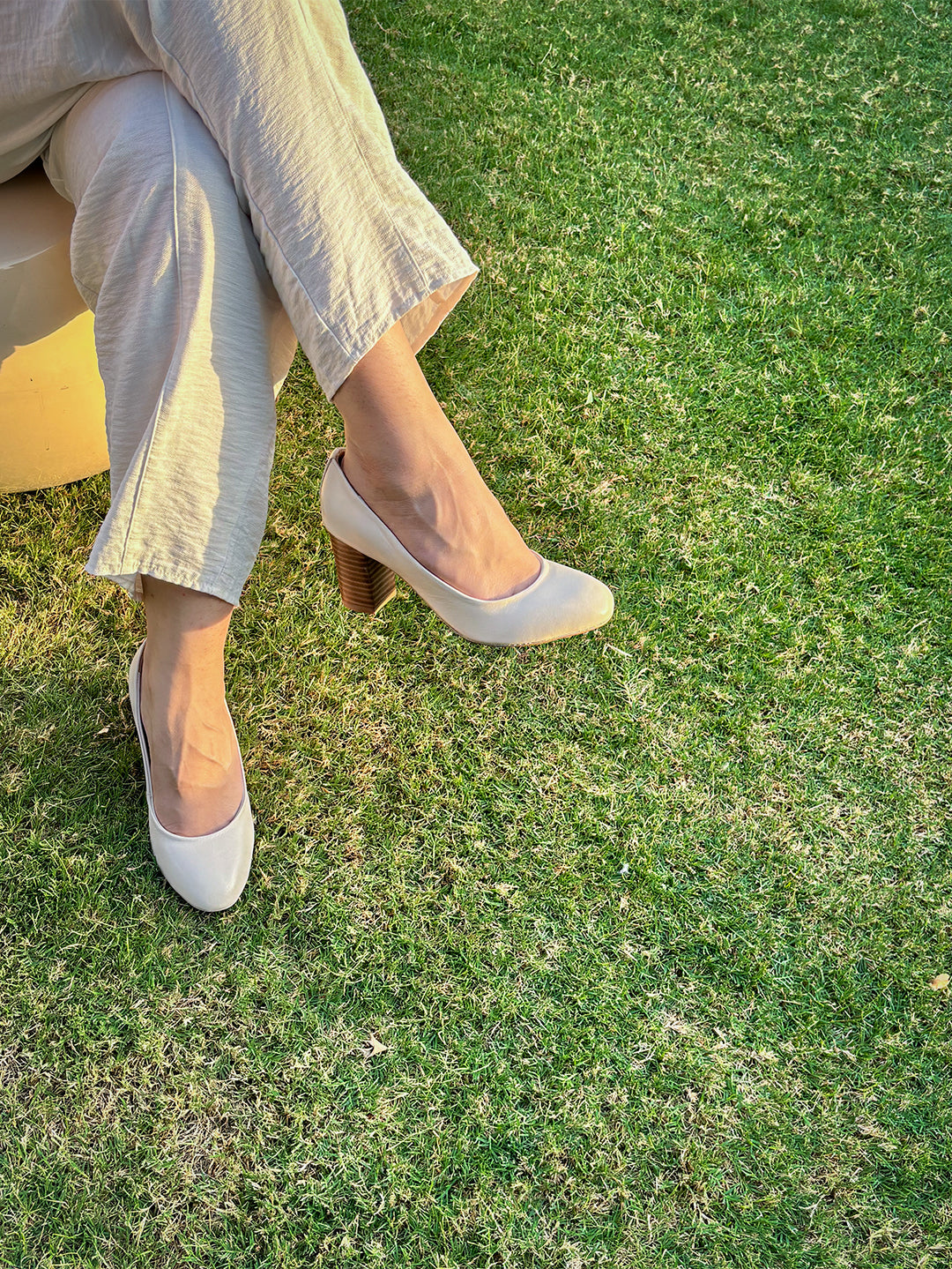 Isabel Leather Heels