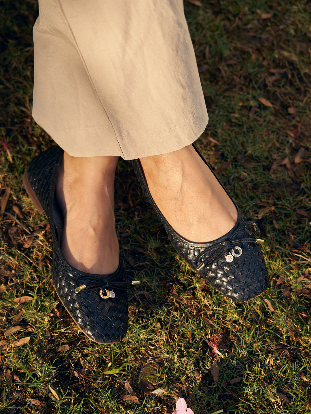 Florida Leather Ballet Flats