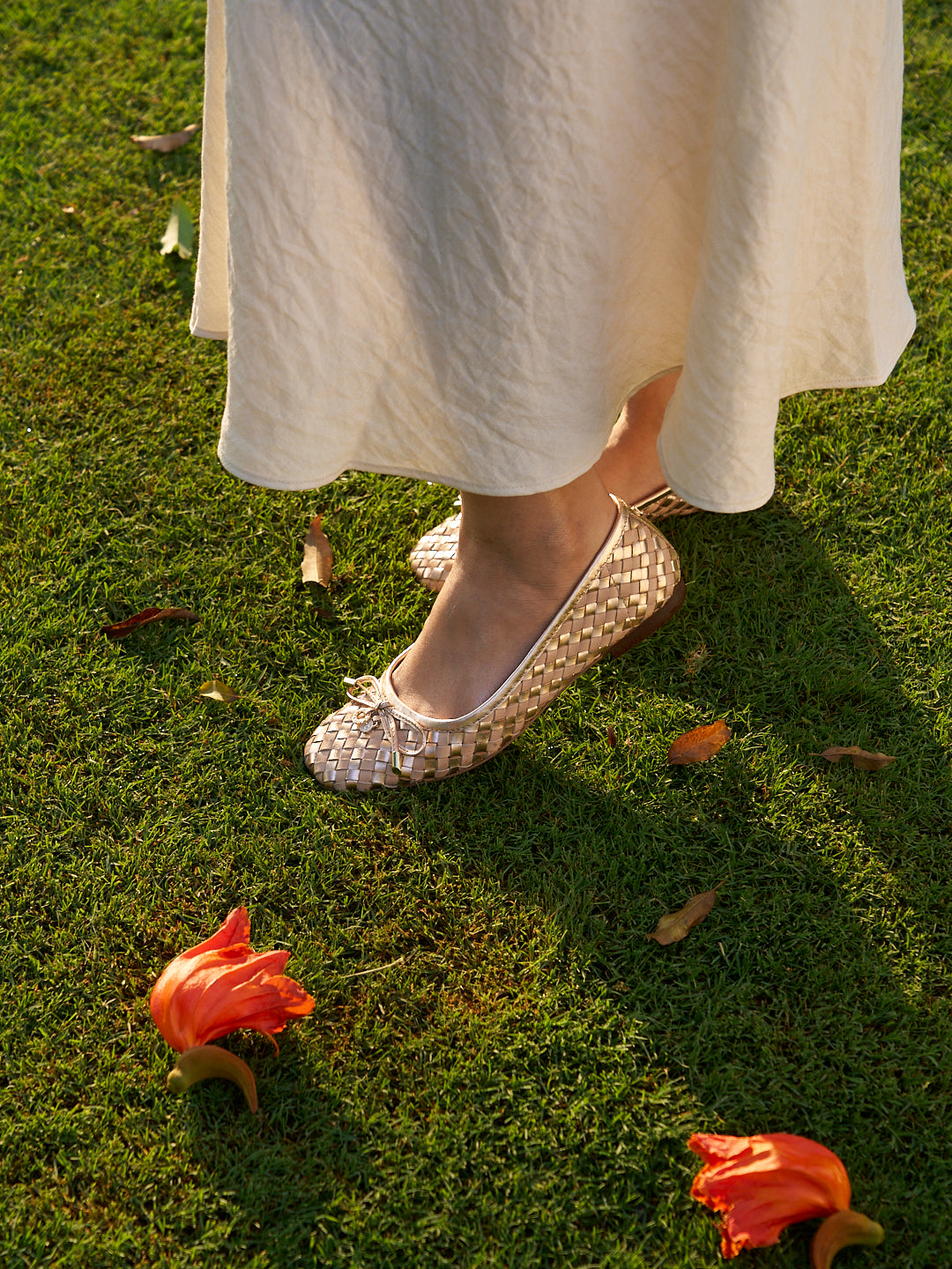 Florida Leather Ballet Flats