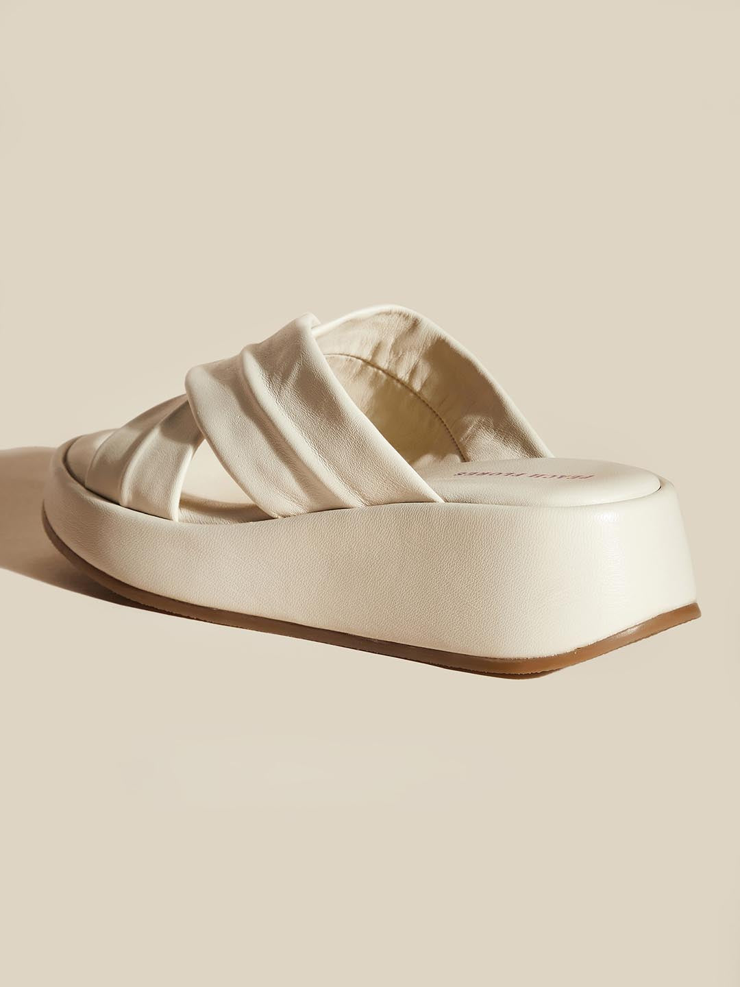 Florena Leather wedge