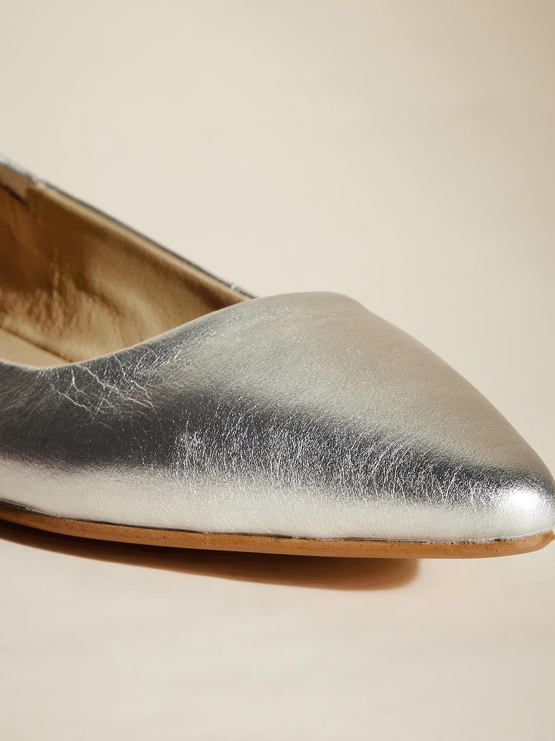 Amara Leather Flats