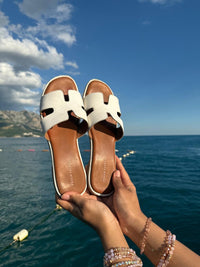 Bloom Leather Flats