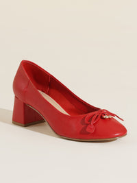 Barbara Leather Heels