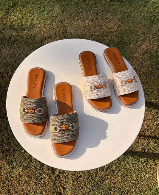 Marbella Leather Flats