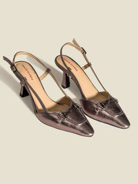 Ophelia Leather Heels