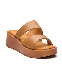 Mars Leather Flatforms