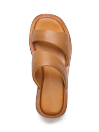 Mars Leather Flatforms