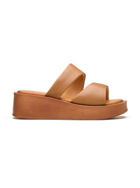 Mars Leather Flatforms
