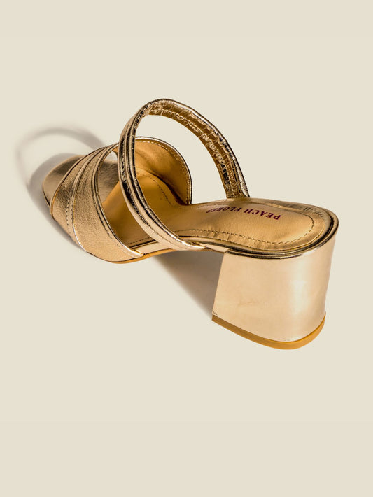 Daphne Leather Heels