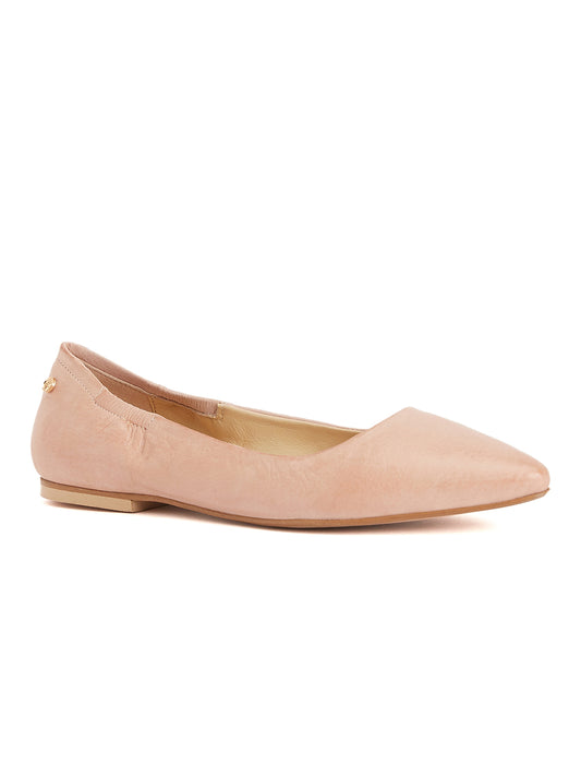 Amara Leather Flats