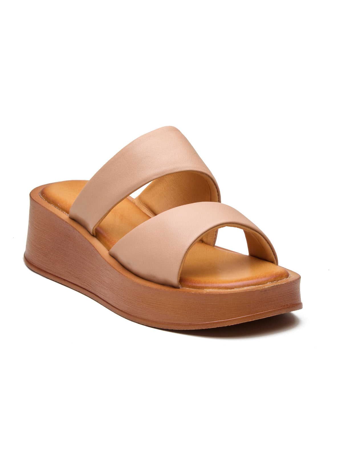Mars Leather Flatforms