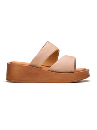 Mars Leather Flatforms