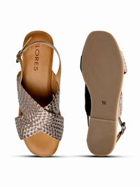 Kyoto Leather Wedge