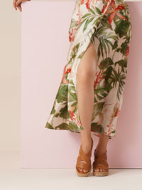 Amnesia Leather Wedge