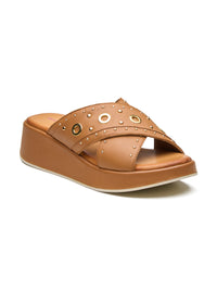 Bella Leather Wedge
