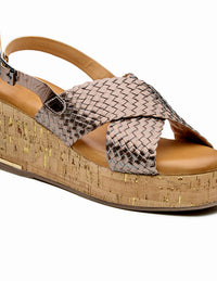 Kyoto Leather Wedge