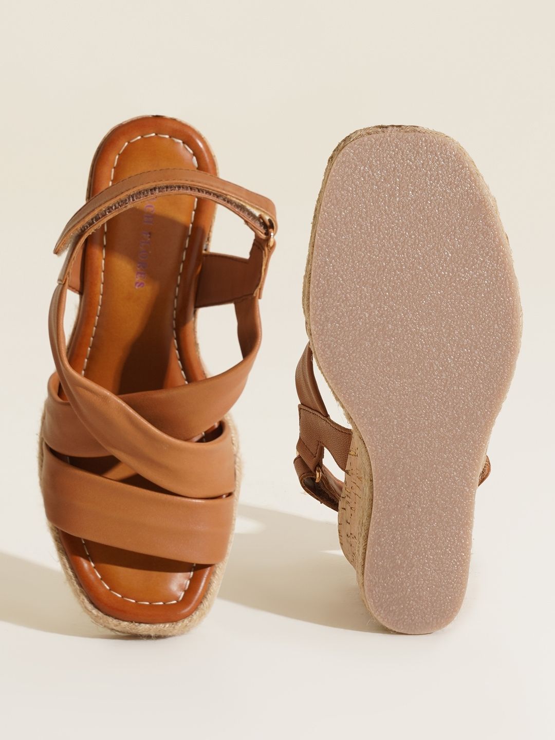 Amnesia Leather Wedge