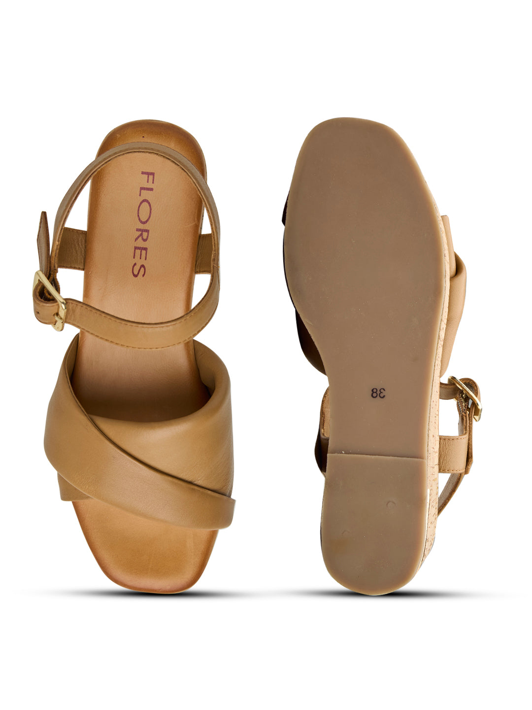 Tulum Leather Wedge