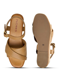 Tulum Leather Wedge