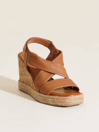 Amnesia Leather Wedge