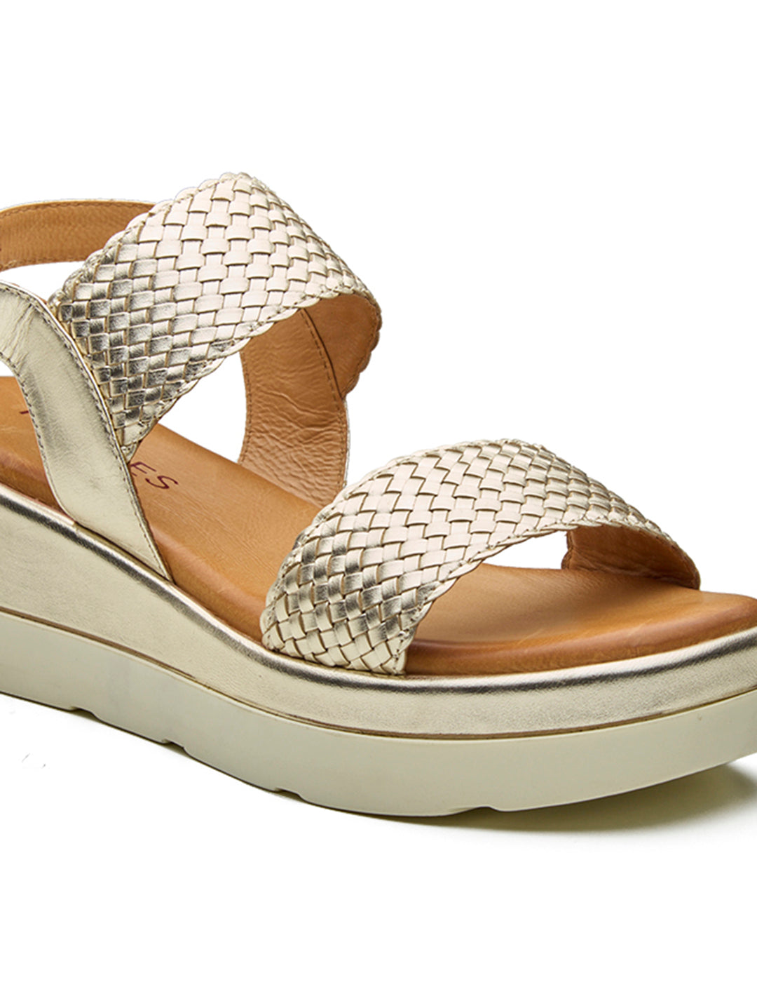 Bodrum Leather Wedge