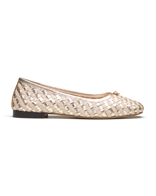Florelle Leather Flats
