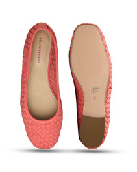 Florelle Leather Flats