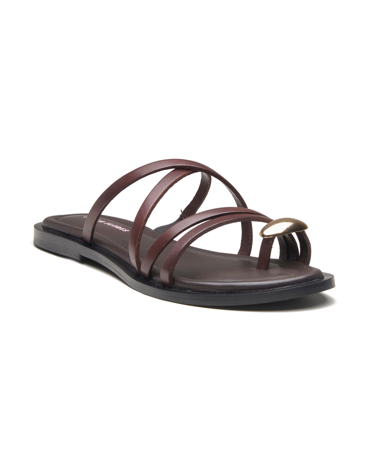 Haze Leather Flats