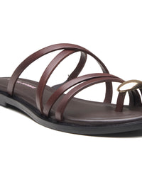 Haze Leather Flats