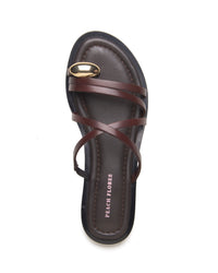 Haze Leather Flats