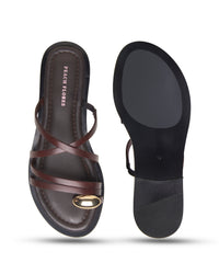 Haze Leather Flats