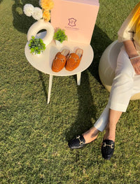 Luca Leather Mules