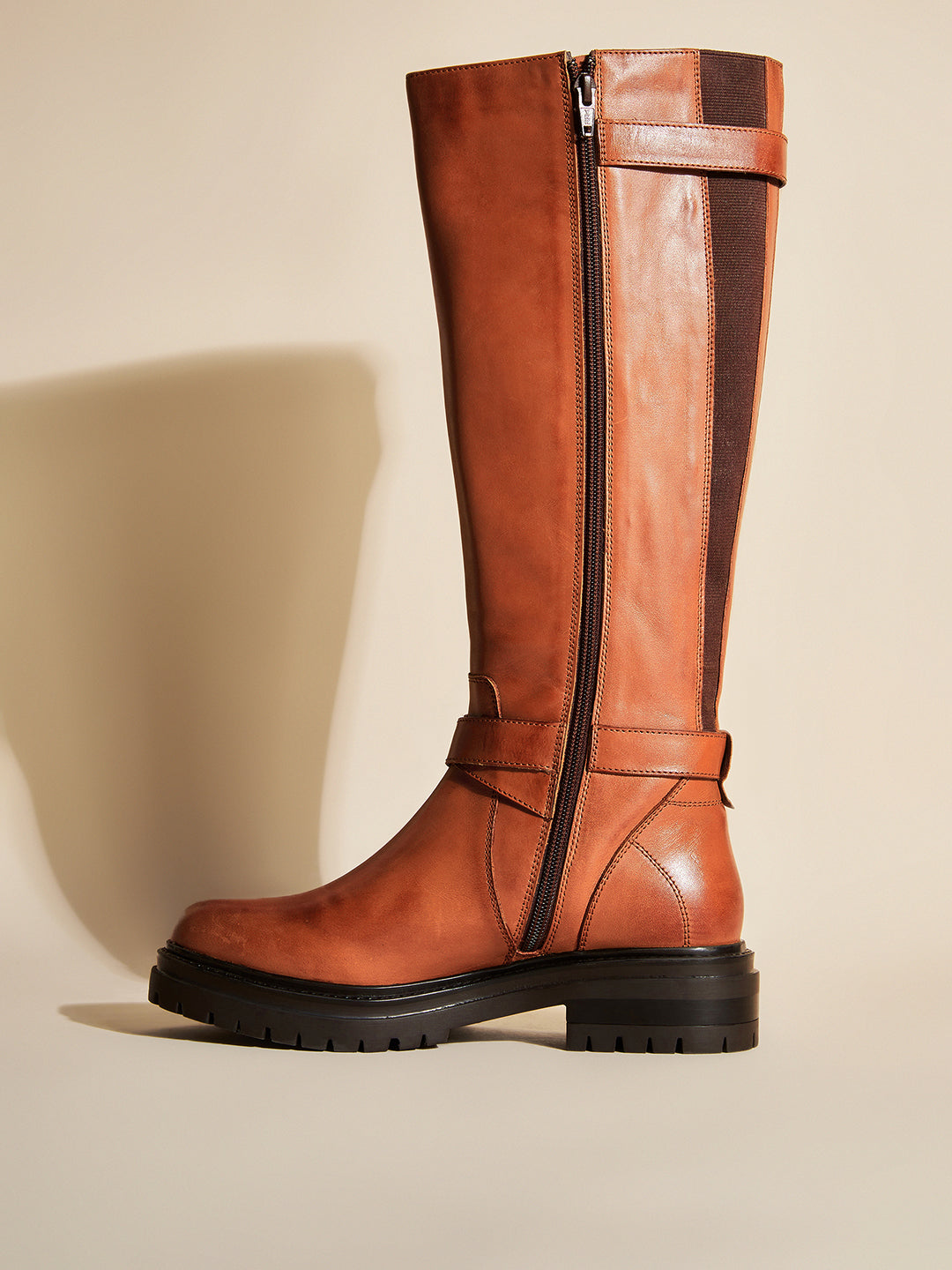 Evelyn Leather Boots