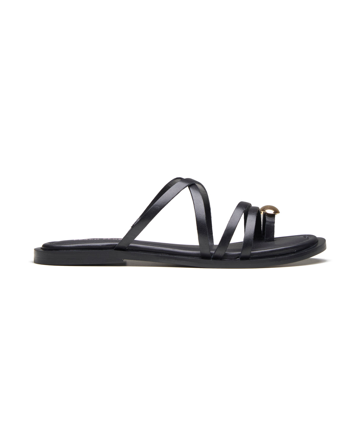 Haze Leather Flats