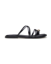 Haze Leather Flats