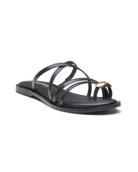 Haze Leather Flats