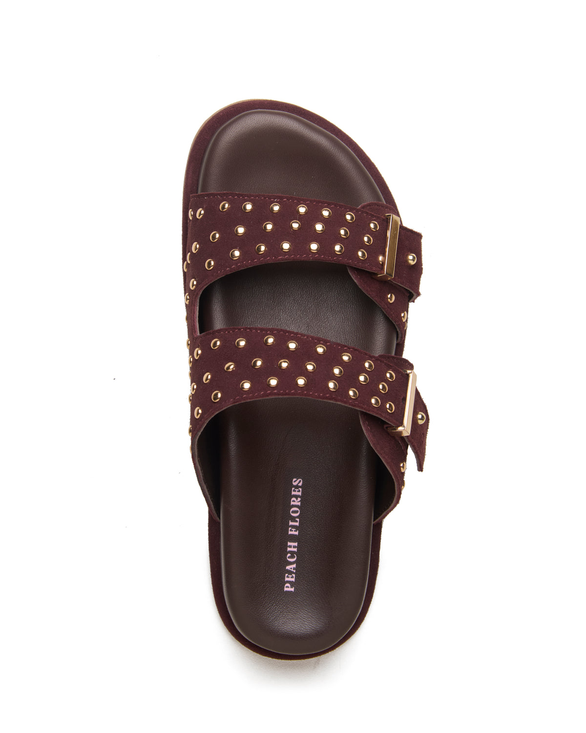 Infuse Leather Slides