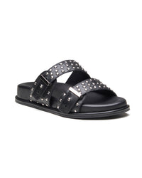 Infuse Leather Slides