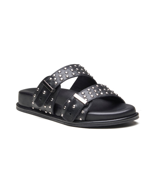 Infuse Leather Slides