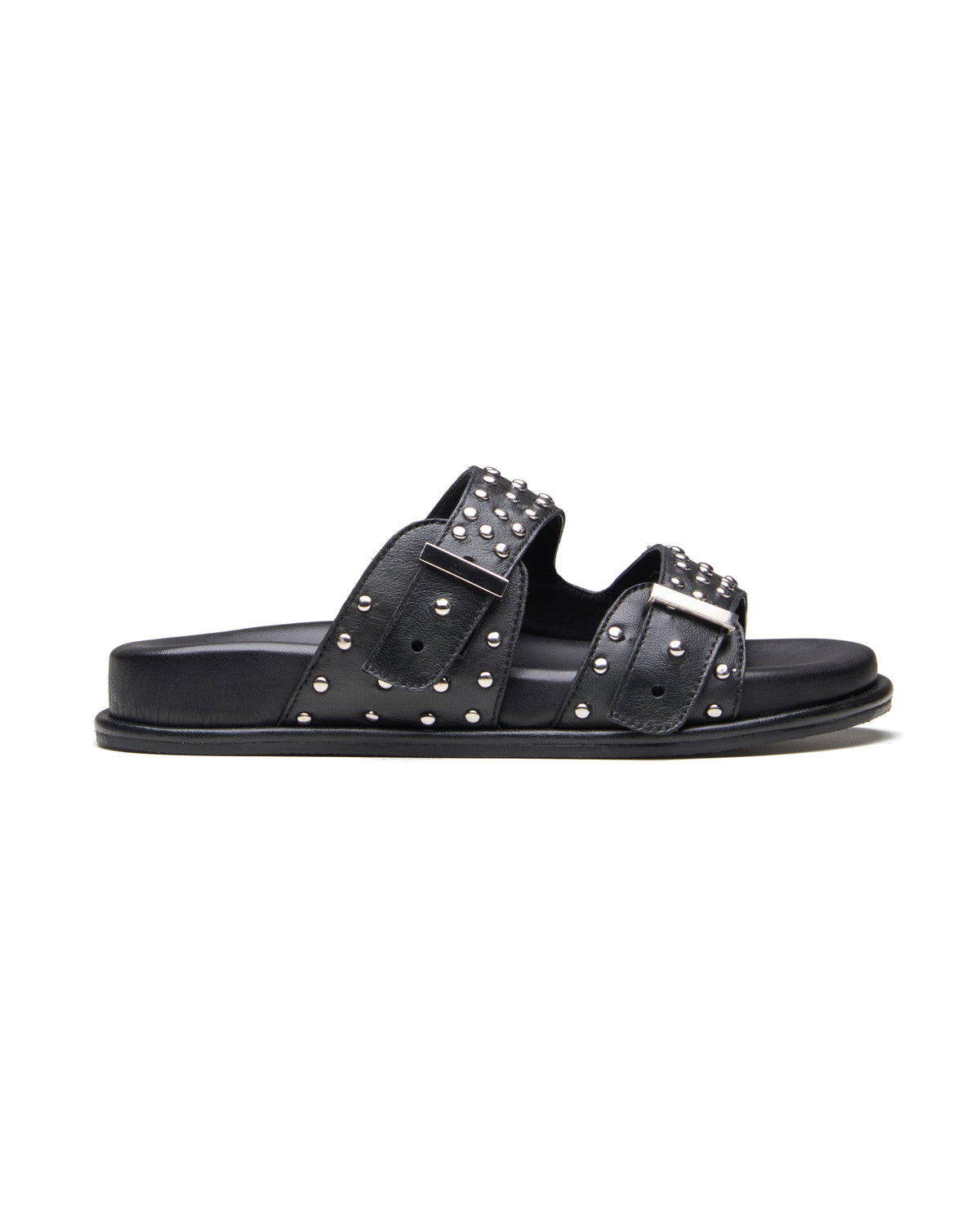 Infuse Leather Slides