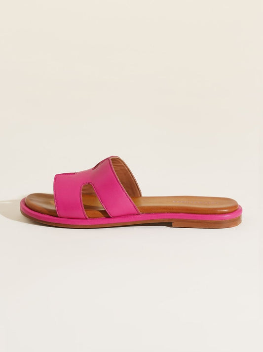 Bloom Leather Flats
